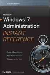 book Microsoft Windows 7 administration instant reference