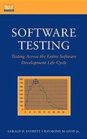 book Software testing : testing across the entire software development life cycle