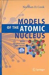 book Models of the Atomic Nucleus