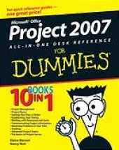 book Microsoft Office Project 2007 all-in-one desk reference for dummies