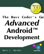 book The busy coder's guide to advanced Android development