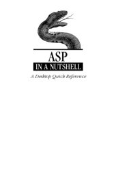 book ASP in a nutshell : a desktop quick reference