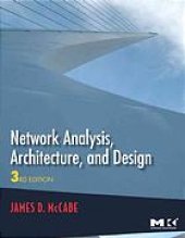 book Network analysis, architecture, and design