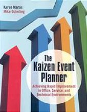 book The Kaizen event planner : achieving rapid improvement in office, service, and technical environments