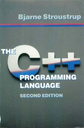 book The C++ programming language