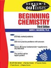 book Schaum's outline of theory and problems of beginning chemistry