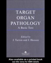 book Target Organ Pathology - A Basic Text