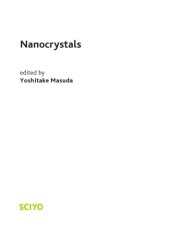 book Nanocrystals