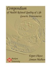 book Compendium of Health-Related Quality of Life - Generic Instruments