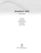 book SharePoint 2010 Six-in-One