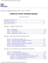 book Surface force training manual