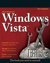 book Alan Simpson's Windows Vista bible