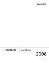 book AutoCAD 2006 user's guide