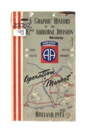 book 82d Airborne Division : Operation Market : historical data