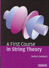 book A first course in string theory