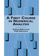 book A first course in numerical analysis