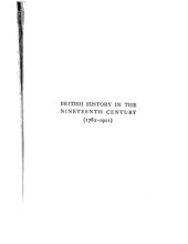 book British history in the nineteenth century (1782-1901)