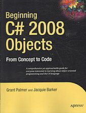 book Beginning C♯ 2008 objects : from concepts to code