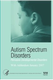 book Autism spectrum disorders : pervasive developmental disorders