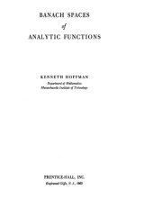 book Banach spaces of analytic functions