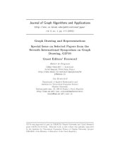 book Journal of graph algorithms and applications