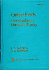 book Gauge fields, introduction to quantum theory