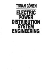 book Electric power distribution system engineering