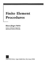 book Finite element procedures