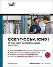 book CCENT/CCNA ICND1 official exam certification guide