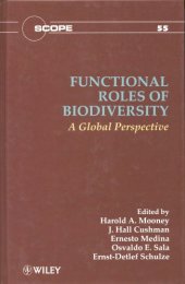 book Functional roles of biodiversity : a global perspective