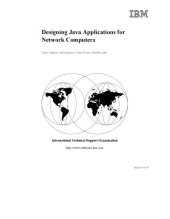 book Designing Java applications for network computers