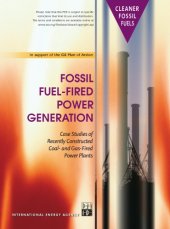 book Fossil Fuel-Fired Power Generation : Case studies of recently constructed coal- and gas-fired power plants