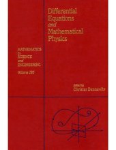 book Differential Equations and Mathematical Physics