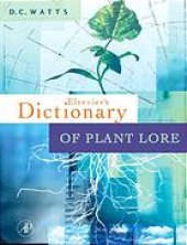 book Dictionary of plant lore