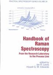 book Handbook of Raman spectroscopy : from the research laboratory to the process line