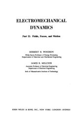 book Electromechanical dynamics