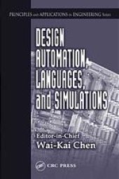 book Design automation, languages, and simulations