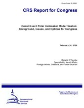 book Coast Guard polar icebreaker modernization : background, issues, and options for Congress