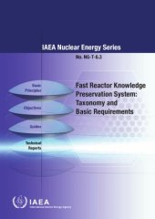 book Fast reactor knowledge preservation system : taxonomy and basic requirements