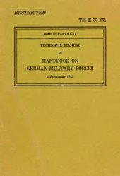 book Handbook on German military forces