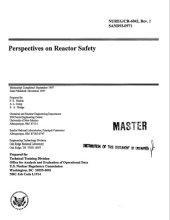 book Perspectives on reactor safety