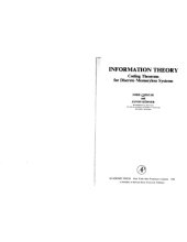 book Information theory : coding theorems for discrete memoryless systems