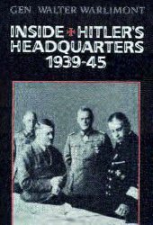 book Inside Hitler's headquarters, 1939-45