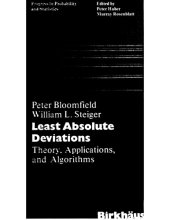 book Least absolute deviations : theory, applications, and algorithms