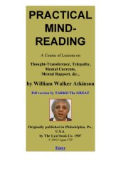 book Practical mind reading : a course of lessons on thought-transference, telepathy, mental