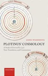 book Plotinus' cosmology : a study of Ennead II. 1 (40) : text, translation, and commentary