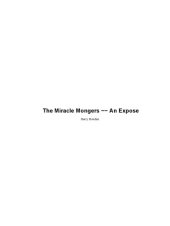 book Miracle mongers and their methods : a complete exposé