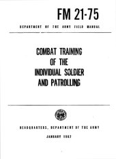 book Combat training of the individual soldier and patrolling