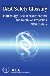 book IAEA safety glossary : terminology used in nuclear safety and radiation protection