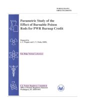 book Parametric study of the effect of burnable poison rods for PWR burnup credit